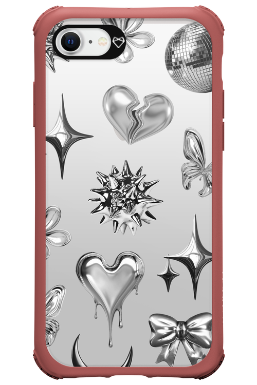 Silver Zone Transparent - Apple iPhone 7