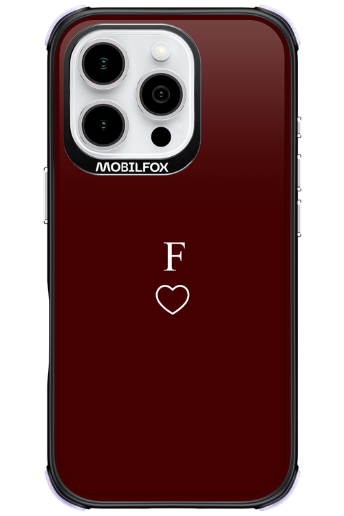 F Burgundia 2.0 - Apple iPhone 16 Pro