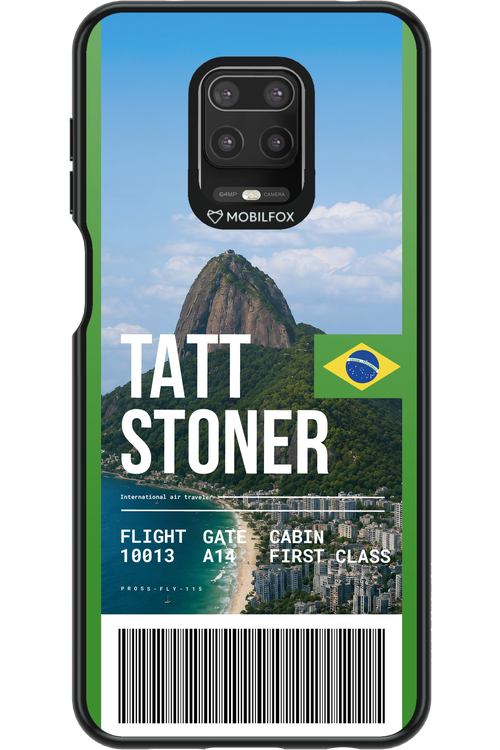 TATT STONER (fly ticket) 2.0 - Xiaomi Redmi Note 9 Pro