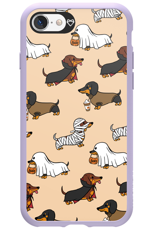 Scary Dachshund - Apple iPhone SE 2020