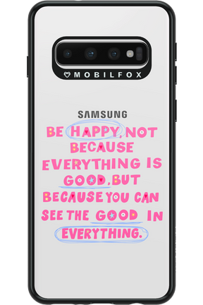 Be Happy 2.0 - Samsung Galaxy S10