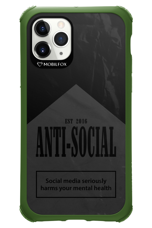ANTI-SOCIAL (BLVCK) 2.0 - Apple iPhone 11 Pro