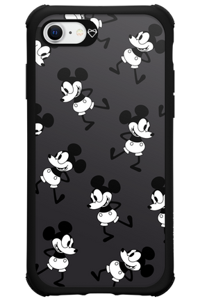 Iconic Mouse (antracite pattern) - Apple iPhone 7