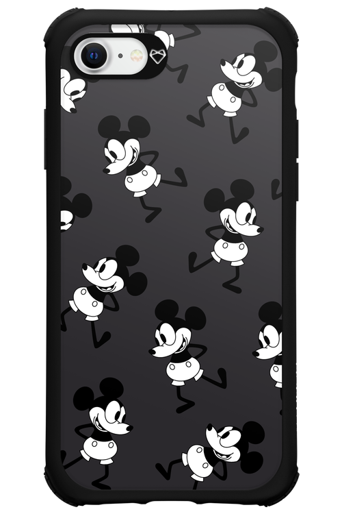 Iconic Mouse (antracite pattern) - Apple iPhone 7