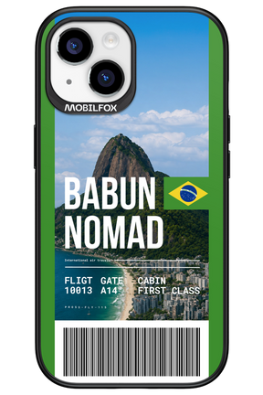BABUN NOMAD (fly ticket) 2.0 - Apple iPhone 15