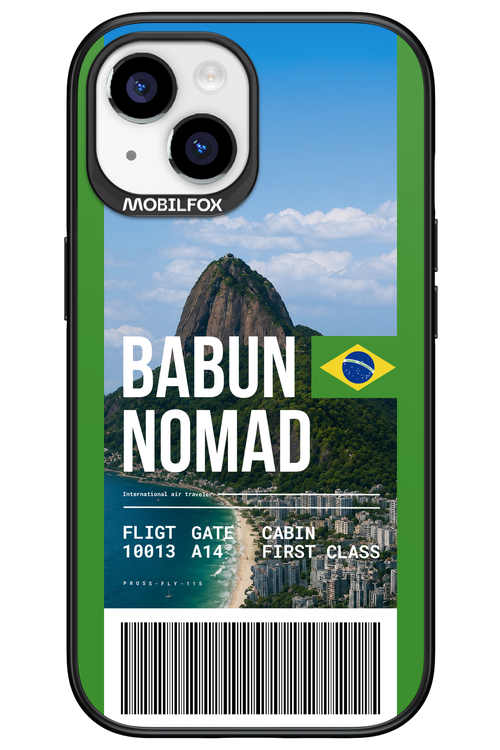 BABUN NOMAD (fly ticket) 2.0 - Apple iPhone 15