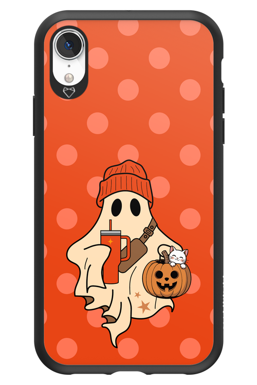 Ghost Girl (Orange) - Apple iPhone XR