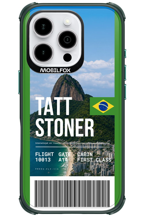 TATT STONER (fly ticket) 2.0 - Apple iPhone 16 Pro