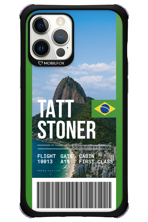 TATT STONER (fly ticket) 2.0 - Apple iPhone 12 Pro Max