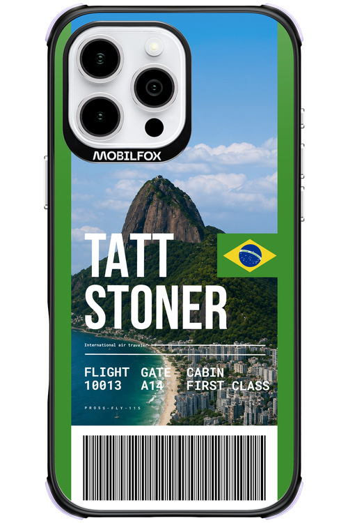 TATT STONER (fly ticket) 2.0 - Apple iPhone 16 Pro Max