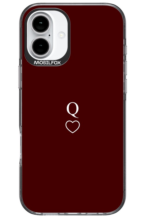 Q Burgundia 2.0 - Apple iPhone 16 Plus