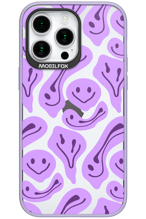 Fluid Smiley Purple - Apple iPhone 15 Pro Max