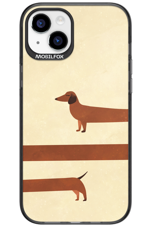 Stretchy Dog - Apple iPhone 15 Plus