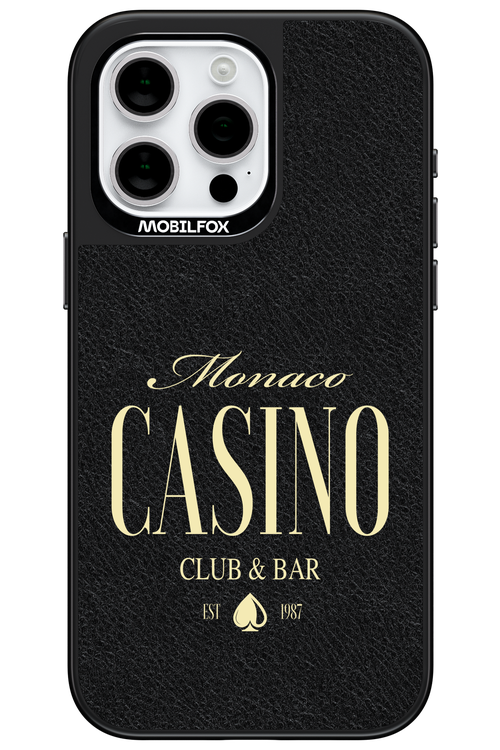 Casino Monaco Leather 2.0 - Apple iPhone 15 Pro Max