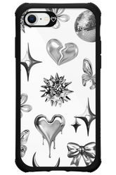 Silver Zone Transparent - Apple iPhone SE 2022