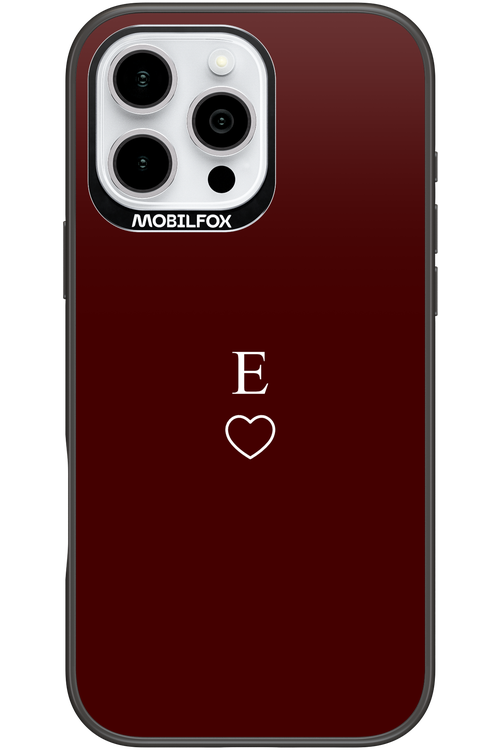 E Burgundia 2.0 - Apple iPhone 16 Pro Max