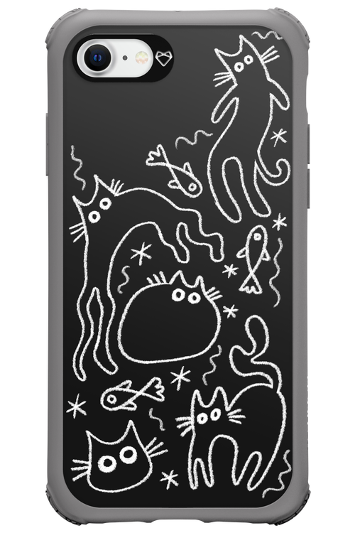 CHALK_CATS - Apple iPhone SE 2022