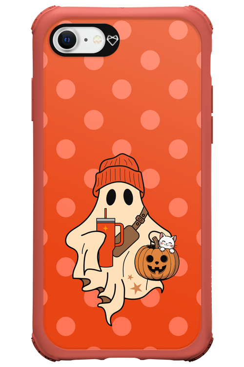 Ghost Girl (Orange) - Apple iPhone SE 2020
