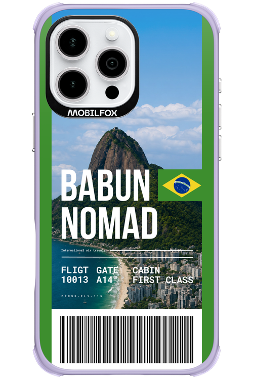 BABUN NOMAD (fly ticket) 2.0 - Apple iPhone 16 Pro Max