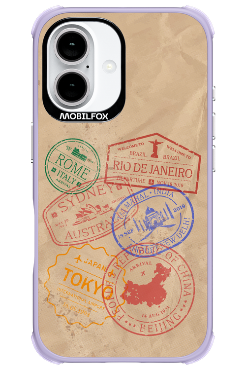 Travel Stamps 2.0 - Apple iPhone 16