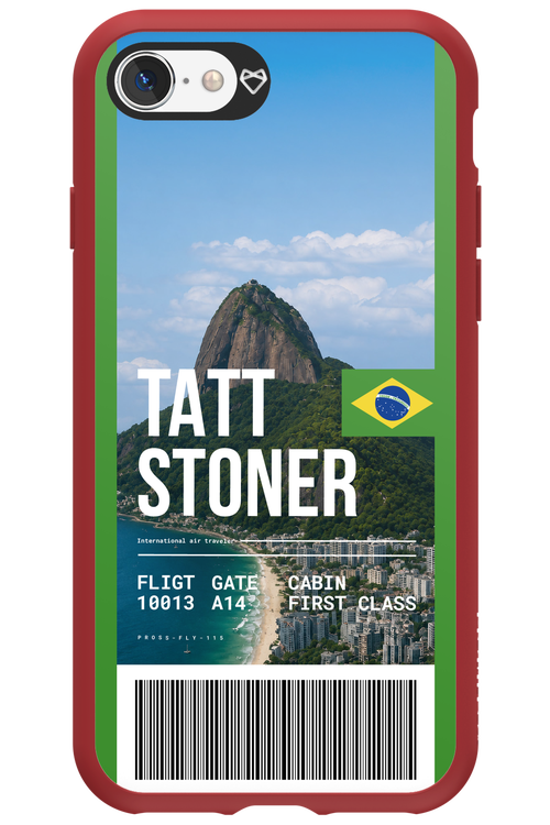 TATT STONER (fly ticket) 2.0 - Apple iPhone 8