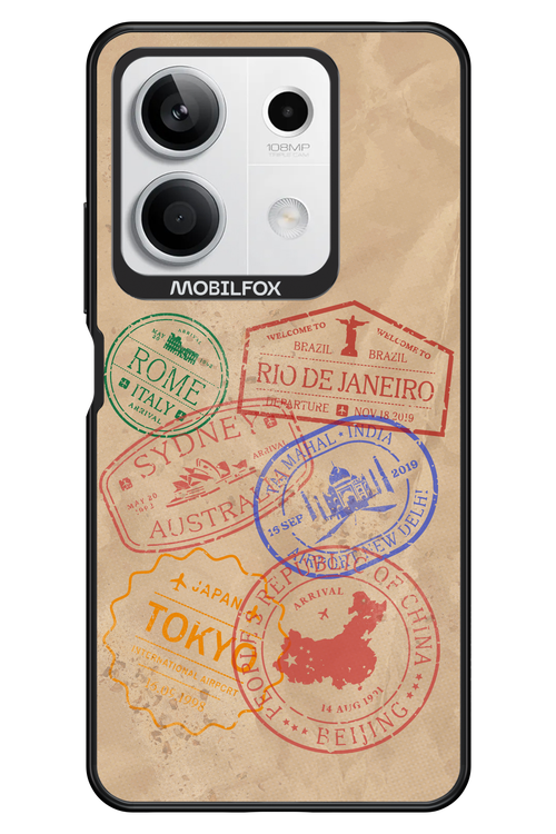Travel Stamps 2.0 - Xiaomi Redmi Note 13 5G