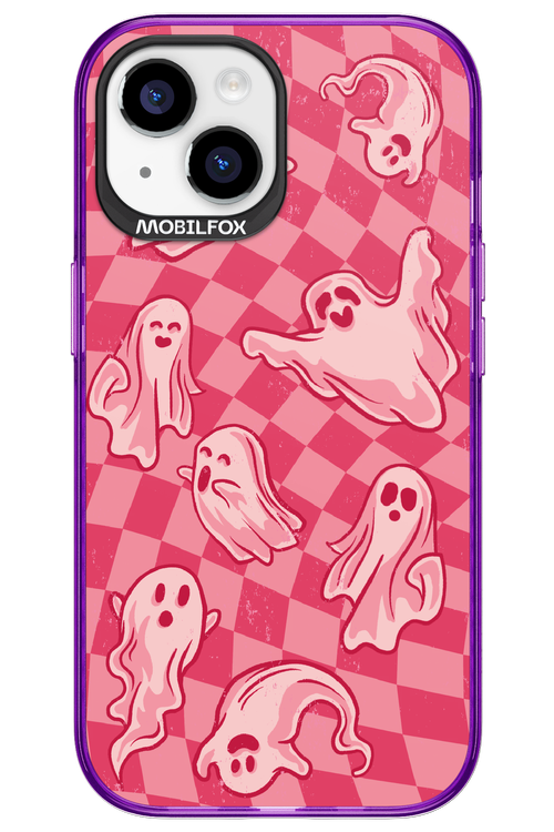 Strawberry Ghosts - Apple iPhone 15