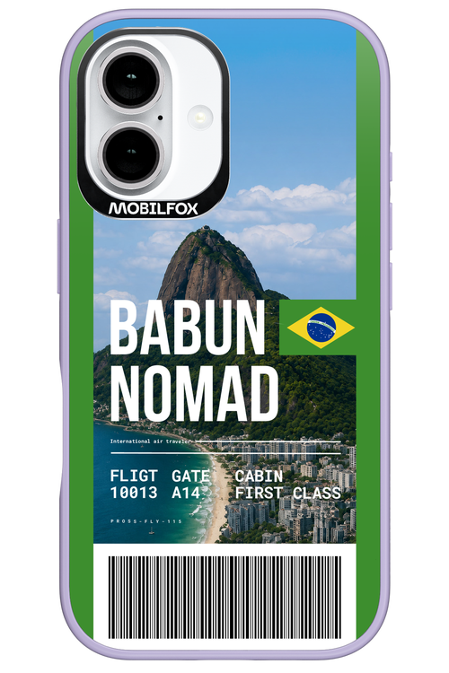 BABUN NOMAD (fly ticket) 2.0 - Apple iPhone 16