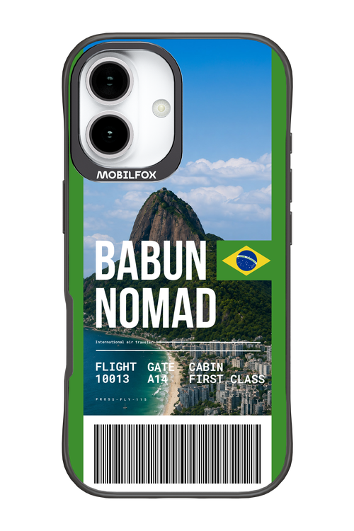 BABUN NOMAD (fly ticket) 2.0 - Apple iPhone 17