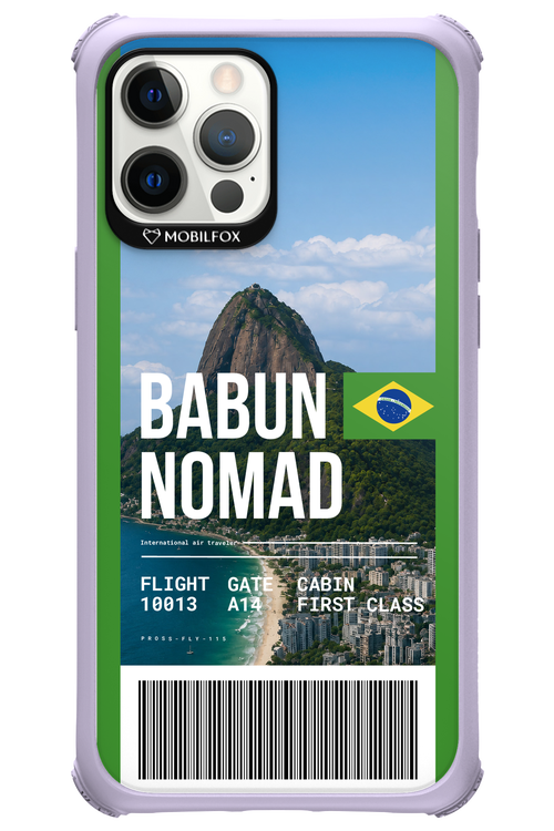 BABUN NOMAD (fly ticket) 2.0 - Apple iPhone 12 Pro Max