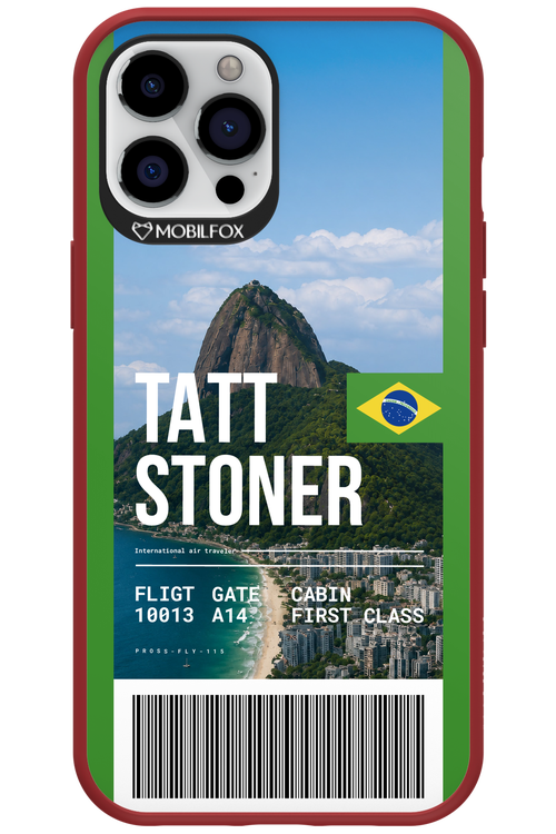 TATT STONER (fly ticket) 2.0 - Apple iPhone 12 Pro Max