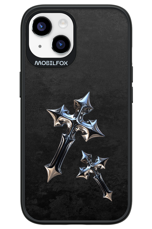 Chrome Crosses - Apple iPhone 14