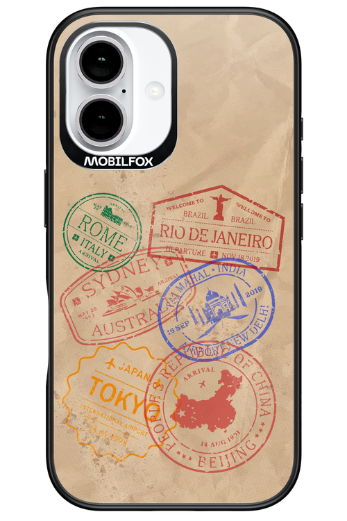 Travel Stamps 2.0 - Apple iPhone 16