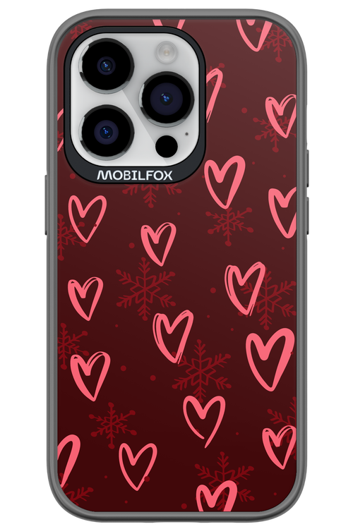 Christmas Hearts - Apple iPhone 14 Pro