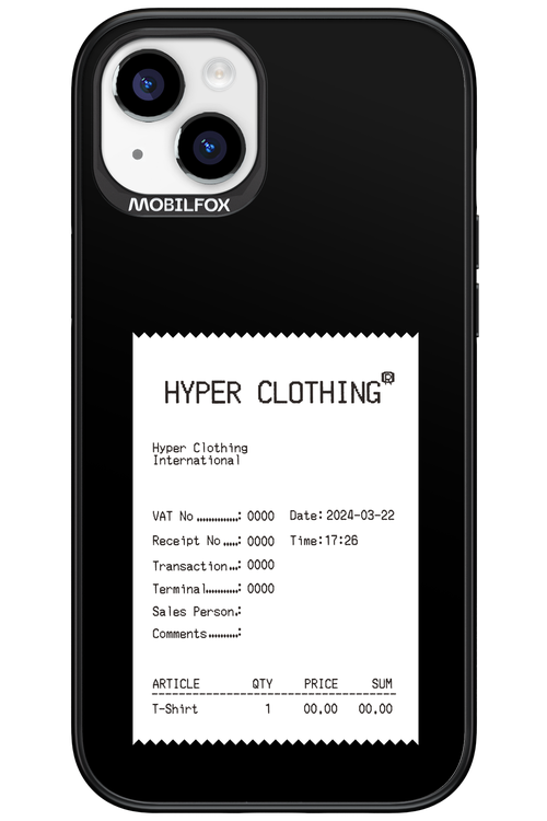 HYPER RECEIPT - Apple iPhone 15 Plus