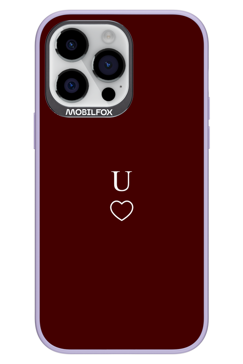 U Burgundia 2.0 - Apple iPhone 14 Pro Max