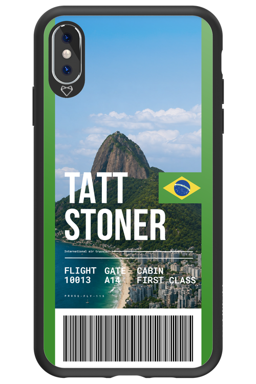 TATT STONER (fly ticket) 2.0 - Apple iPhone XS Max