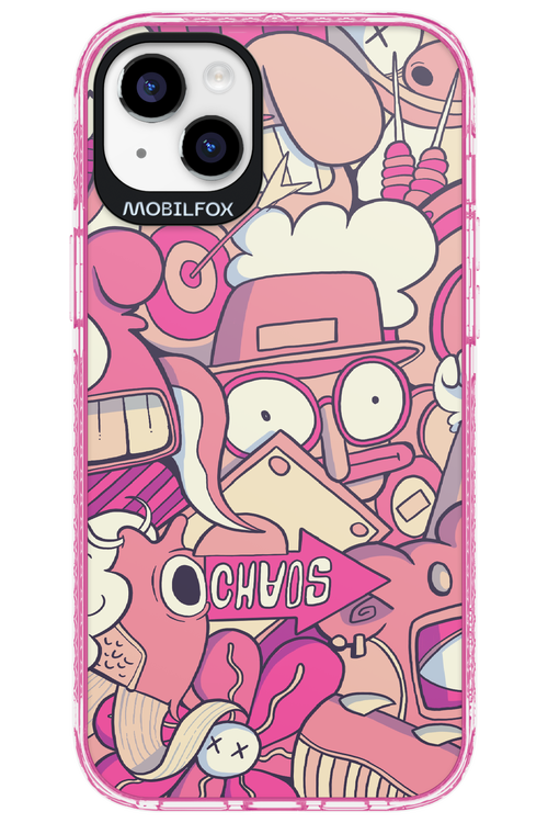 Coral Chaos - Apple iPhone 14 Plus