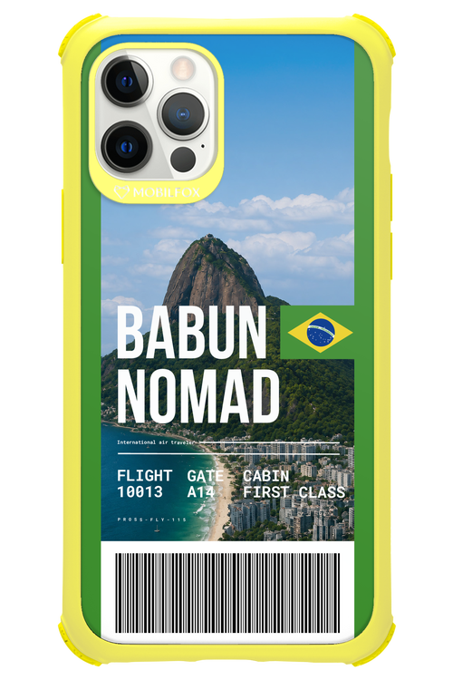 BABUN NOMAD (fly ticket) 2.0 - Apple iPhone 12 Pro