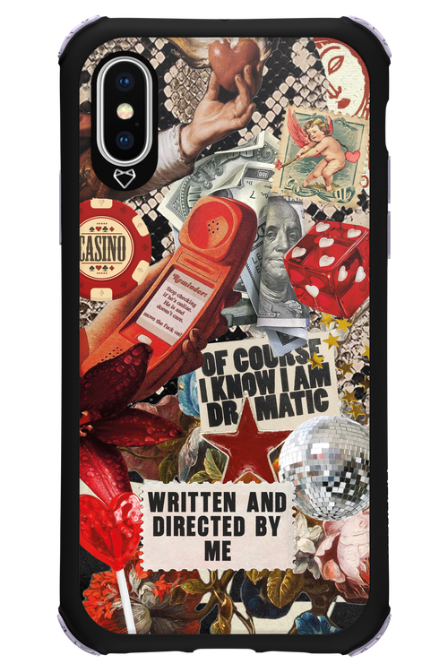 RED VINTAGE - Apple iPhone X