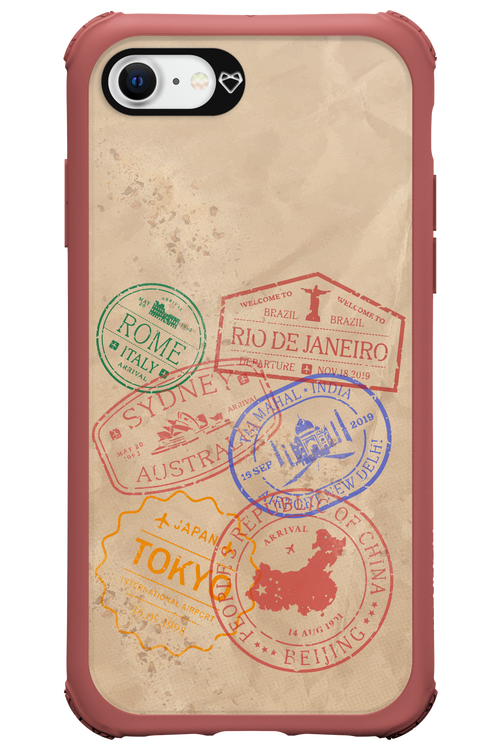 Travel Stamps 2.0 - Apple iPhone SE 2020