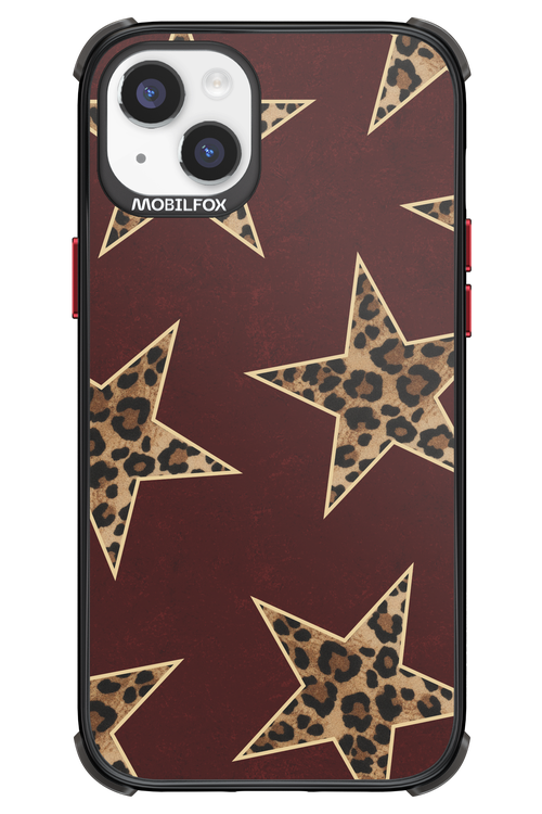 Wild Stars Burgundy - Apple iPhone 14 Plus