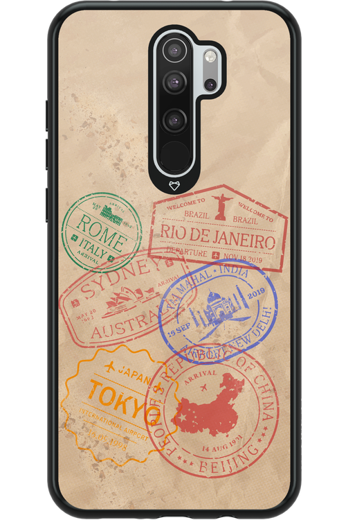 Travel Stamps 2.0 - Xiaomi Redmi Note 8 Pro