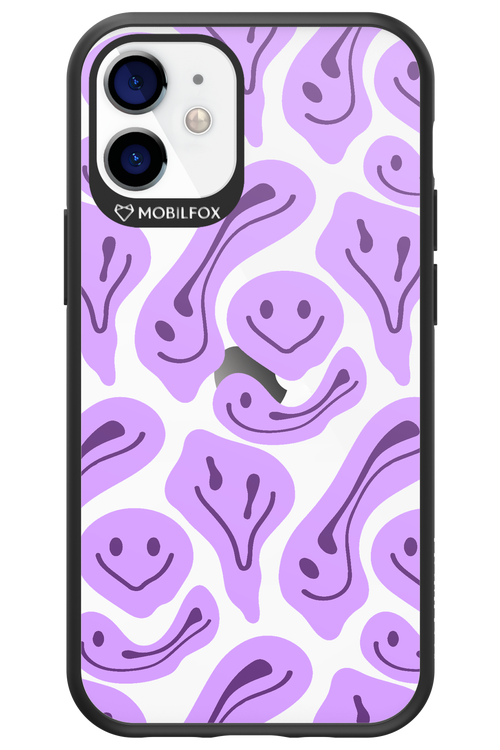 Fluid Smiley Purple - Apple iPhone 12 Mini