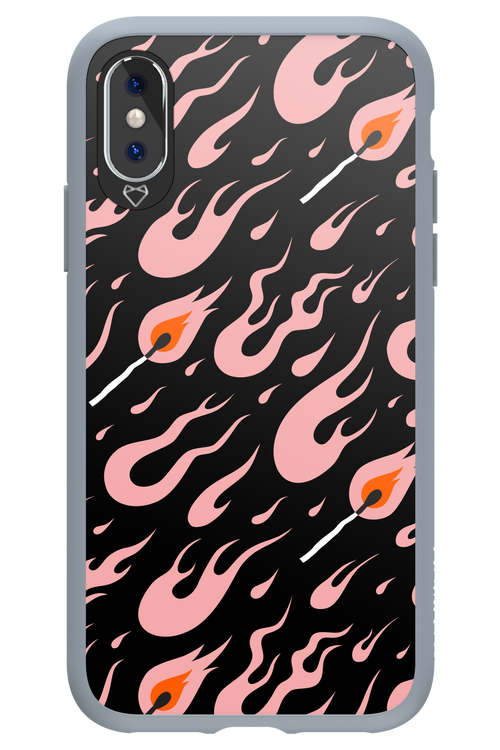 Hot Flames - Apple iPhone X