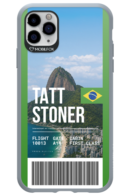 TATT STONER (fly ticket) 2.0 - Apple iPhone 11 Pro Max
