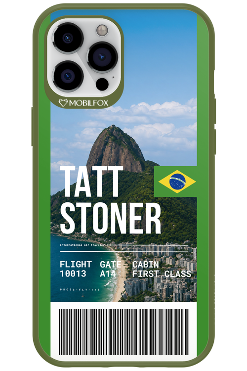 TATT STONER (fly ticket) 2.0 - Apple iPhone 12 Pro Max