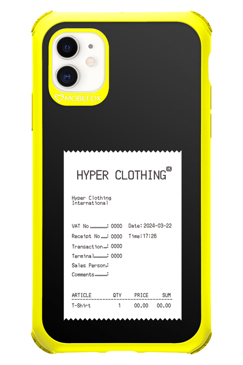 HYPER RECEIPT - Apple iPhone 11