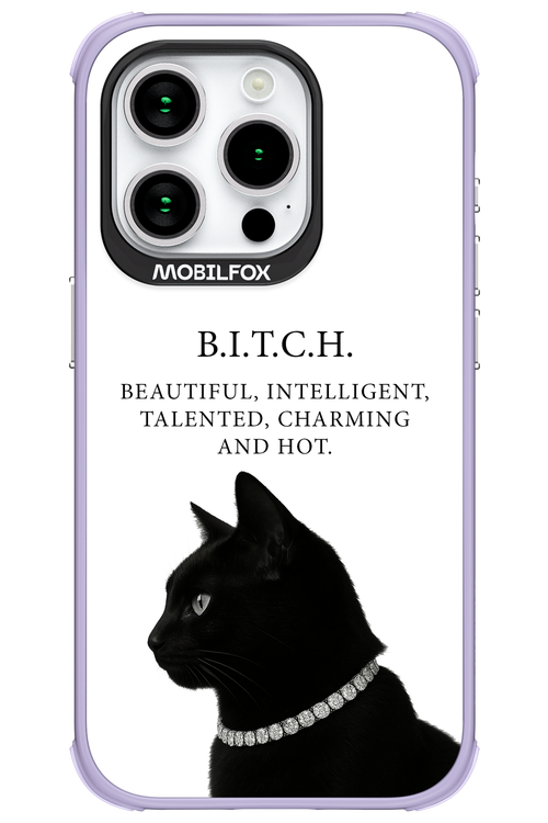 B. i. t. c. h. - Apple iPhone 15 Pro