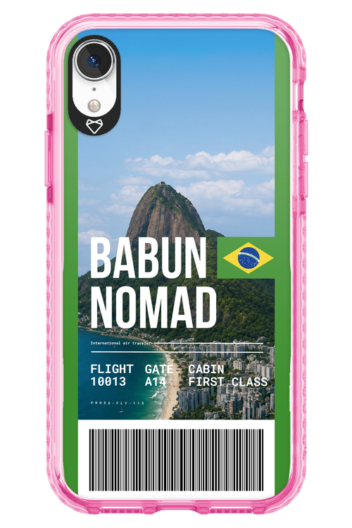 BABUN NOMAD (fly ticket) 2.0 - Apple iPhone XR